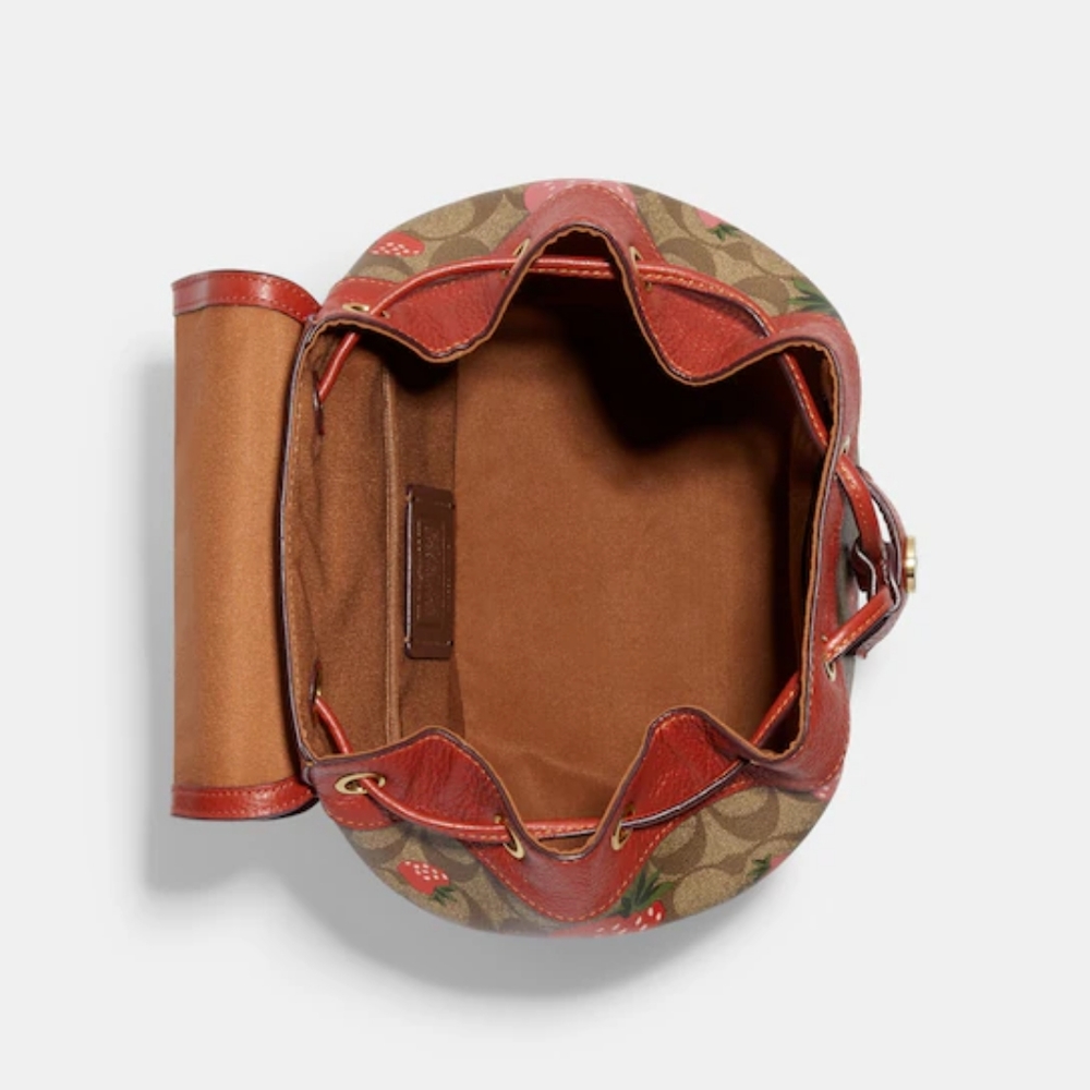 Coach backpack limited edition strawberry